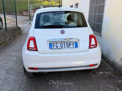 Fiat 500 1.2 Lounge Tetto Euro 6 Bianco usata Padova
