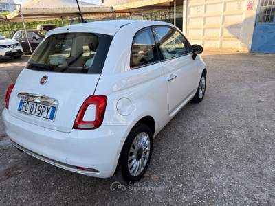 Fiat 500 1.2 Lounge Tetto Euro 6 Bianco usata Padova