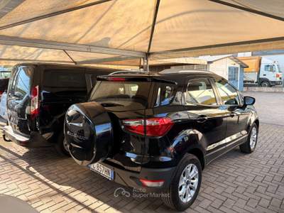Ford EcoSport Tdci KM 95.000 Euro 6 Nero usata Padova