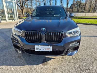 BMW X3 xDrive 20d  mhev 48V Msport Tetto Panoramico Blu/Azzurro usata Castegnato