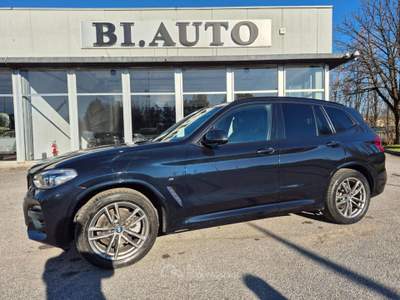 BMW X3 xDrive 20d  mhev 48V Msport Tetto Panoramico Blu/Azzurro usata Castegnato