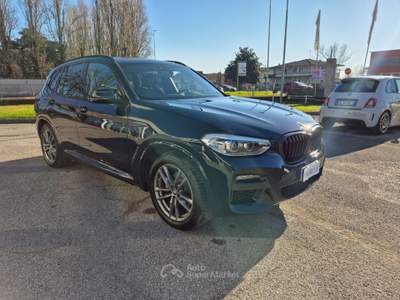 BMW X3 xDrive 20d  mhev 48V Msport Tetto Panoramico Blu/Azzurro usata Castegnato