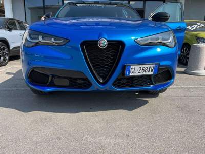 Alfa Romeo Stelvio Stelvio 2023 2.2 t Competizione Q4 210cv auto Blu/Azzurro usata Calerno di Sant'Ilario d'Enza