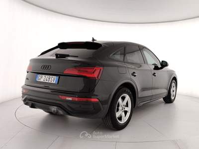 Audi Q5 I Sportback 2021 Sportback 35 2.0 tdi mhev 12V Business Advanced s-tronic Nero usata Caserta