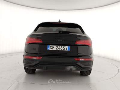 Audi Q5 I Sportback 2021 Sportback 35 2.0 tdi mhev 12V Business Advanced s-tronic Nero usata Caserta