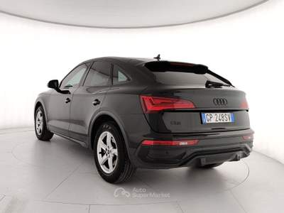 Audi Q5 I Sportback 2021 Sportback 35 2.0 tdi mhev 12V Business Advanced s-tronic Nero usata Caserta