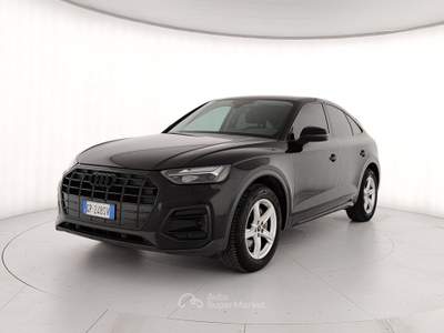 Audi Q5 I Sportback 2021 Sportback 35 2.0 tdi mhev 12V Business Advanced s-tronic Nero usata Caserta