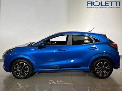 Ford Puma (2019) 1.0 ECOBOOST HYBRID 125 CV S&S ST-LINE Blu/Azzurro usata Manerbio