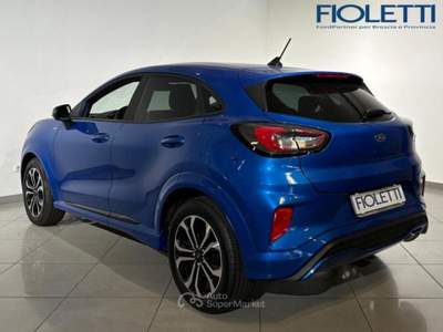 Ford Puma (2019) 1.0 ECOBOOST HYBRID 125 CV S&S ST-LINE Blu/Azzurro usata Manerbio