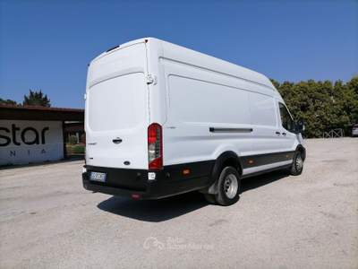 Ford Transit 350 tr.post. 2.0 tdci MHEV 170cv jumbo trend L4H3 E6.2 Bianco usata Roma