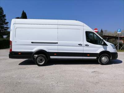Ford Transit 350 tr.post. 2.0 tdci MHEV 170cv jumbo trend L4H3 E6.2 Bianco usata Roma