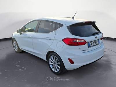Ford Fiesta 1.1 75CV GPL Titanium Bianco usata ROMA