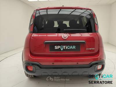 Fiat Panda III 2024 Cross 1.0 firefly hybrid s&s 70cv Rosso usata Erba