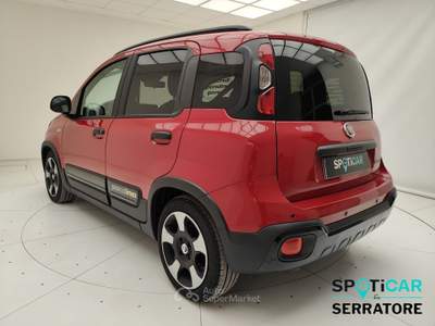 Fiat Panda III 2024 Cross 1.0 firefly hybrid s&s 70cv Rosso usata Erba