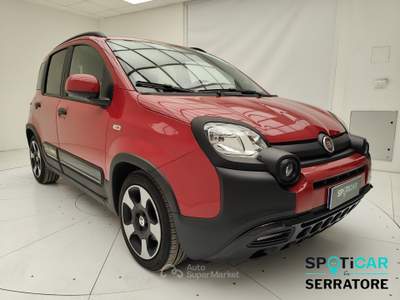 Fiat Panda III 2024 Cross 1.0 firefly hybrid s&s 70cv Rosso usata Erba