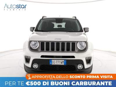 Jeep Renegade 1.0 t3 Limited 2wd Bianco usata Roma