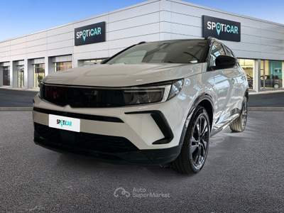 Opel Grandland X 1.2 136 cv Hybrid AT6 GS Bianco usata TORINO
