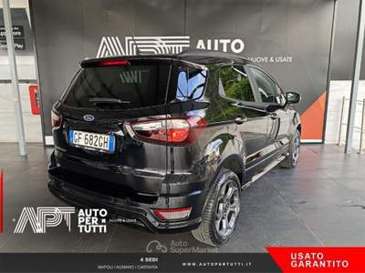 Ford EcoSport EcoSport 1.0 ecoboost ST-line s&s 125cv auto my20. Nero usata Napoli