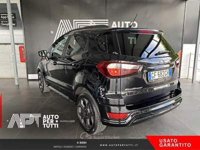 Ford EcoSport EcoSport 1.0 ecoboost ST-line s&s 125cv auto my20. Nero usata Napoli
