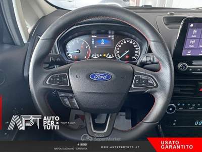 Ford EcoSport EcoSport 1.0 ecoboost ST-line s&s 125cv auto my20. Nero usata Napoli