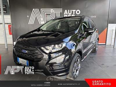 Ford EcoSport EcoSport 1.0 ecoboost ST-line s&s 125cv auto my20. Nero usata Napoli