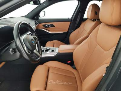 BMW Serie 3 340d M340d xDrive 48V Touring auto Grigio usata Massa