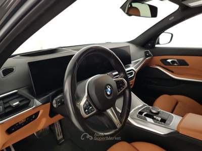 BMW Serie 3 340d M340d xDrive 48V Touring auto Grigio usata Massa