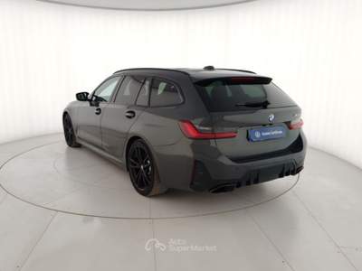 BMW Serie 3 340d M340d xDrive 48V Touring auto Grigio usata Massa