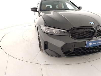 BMW Serie 3 340d M340d xDrive 48V Touring auto Grigio usata Massa