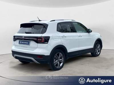 Volkswagen T-Cross 1.0 TSI Advanced BMT Bianco usata Lerici