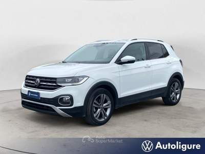 Volkswagen T-Cross 1.0 TSI Advanced BMT Bianco usata Lerici