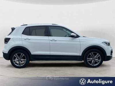 Volkswagen T-Cross 1.0 TSI Advanced BMT Bianco usata Lerici