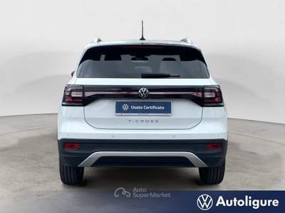 Volkswagen T-Cross 1.0 TSI Advanced BMT Bianco usata Lerici