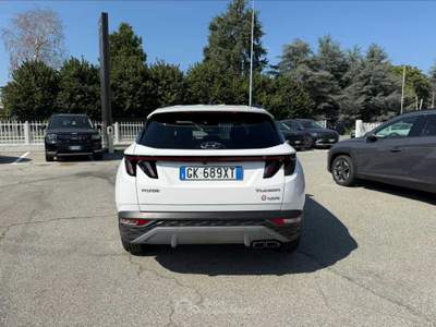 Hyundai Tucson Tucson 1.6 hev xline Bianco usata Cuneo