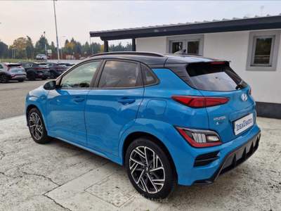 Hyundai Kona Kona 1.0 t-gdi 48v nline 120cv Blu/Azzurro usata San Secondo di Pinerolo