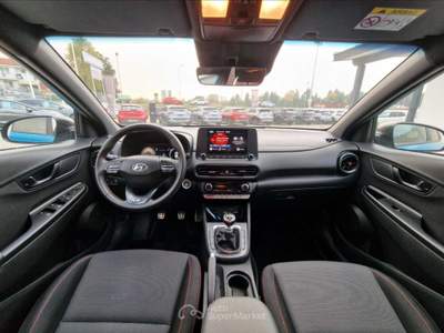 Hyundai Kona Kona 1.0 t-gdi 48v nline 120cv Blu/Azzurro usata San Secondo di Pinerolo