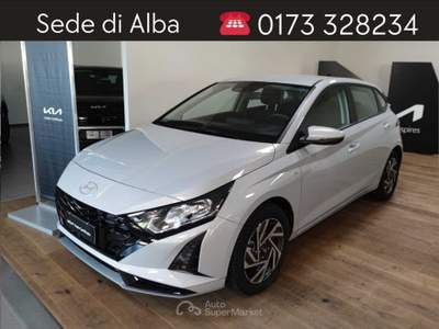 Hyundai i20 I20 1.0 t-gdi 48v connectline Argento usata Cuneo