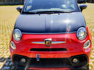 Abarth 595 C Sempre tagliandata non fumatore usata Biella