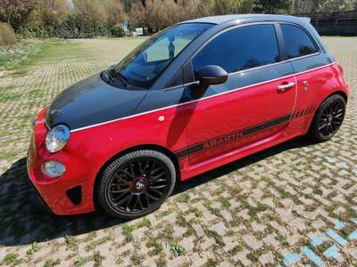 Abarth 595 C Sempre tagliandata non fumatore usata Biella