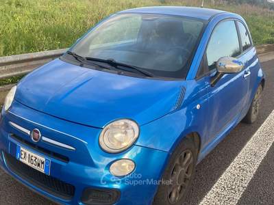 Fiat 500 Vendo o scambio Blu/Azzurro usata Assemini