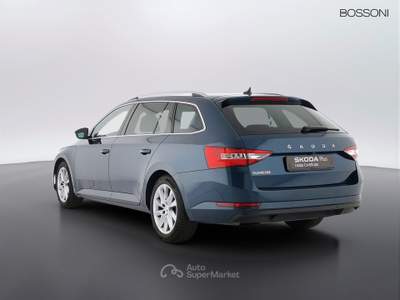 Skoda Superb wagon 2.0 tdi evo scr 150cv style dsg Blu/Azzurro usata Orzinuovi