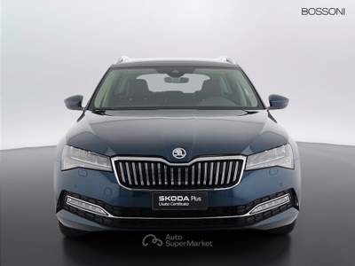 Skoda Superb wagon 2.0 tdi evo scr 150cv style dsg Blu/Azzurro usata Orzinuovi