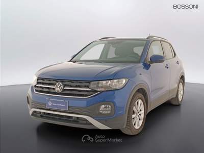 Volkswagen T-Cross 1.0 tsi 95cv style Blu/Azzurro usata Orzinuovi