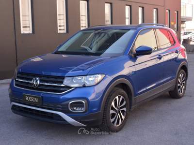 Volkswagen T-Cross 1.0 tsi 95cv style Blu/Azzurro usata Orzinuovi