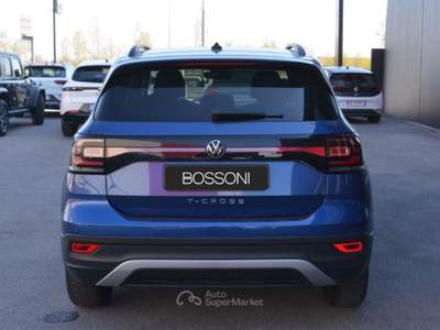 Volkswagen T-Cross 1.0 tsi 95cv style Blu/Azzurro usata Orzinuovi
