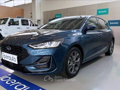 Ford Focus 1.0t ecoboost h ST-Line 125cv NUOVO MODELLO Blu/Azzurro usata Bergamo