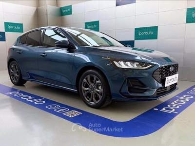 Ford Focus 1.0t ecoboost h ST-Line 125cv NUOVO MODELLO Blu/Azzurro usata Bergamo