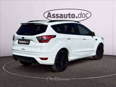 Ford Kuga 2.0 tdci ST-Line s&s awd 180cv powershift my18 Bianco usata Gaglianico