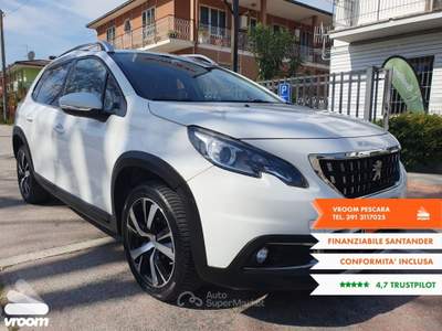Peugeot 2008 BlueHDi 100 Allure Bianco usata Pescara