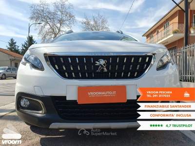 Peugeot 2008 BlueHDi 100 Allure Bianco usata Pescara